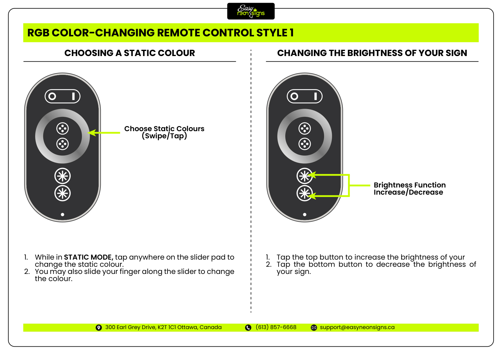 Step 5: Using Your Remote Control - Installation Instructions