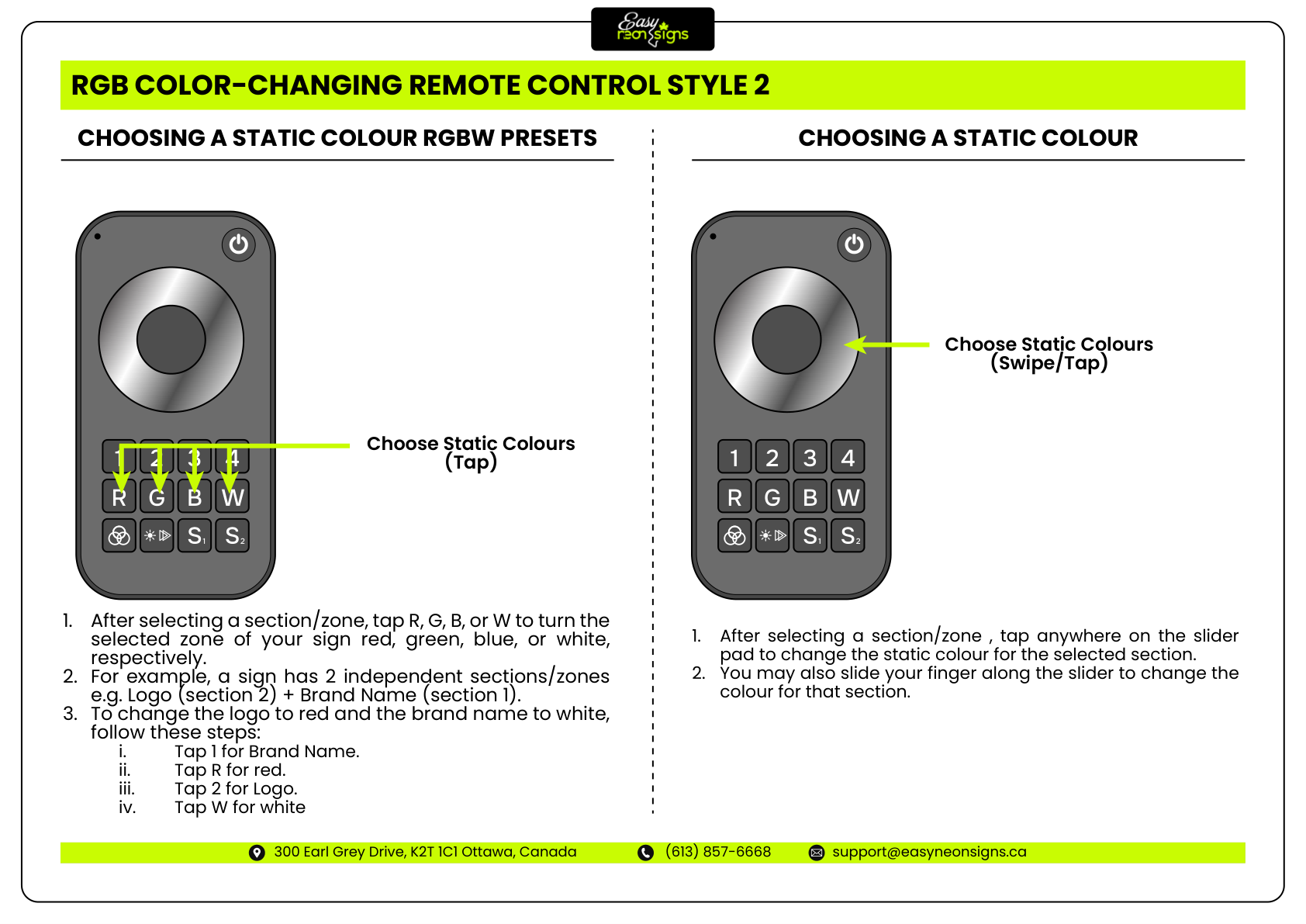 Step 7: Using Your Remote Control - Installation Instructions